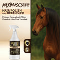 Load image into Gallery viewer, Horse Mane & Tail Detangler Spray Maximus Care – 32 oz | Tangle-Free Shine Solution