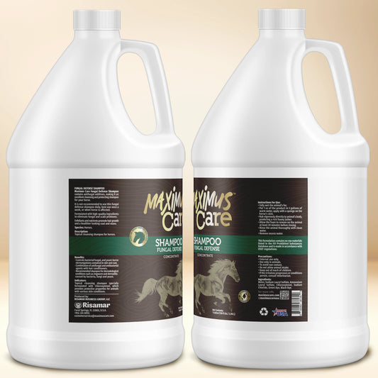 Shampoo Fungal Defense Horse Maximus Care – 1 Gallon | Medicated Skin Treatment