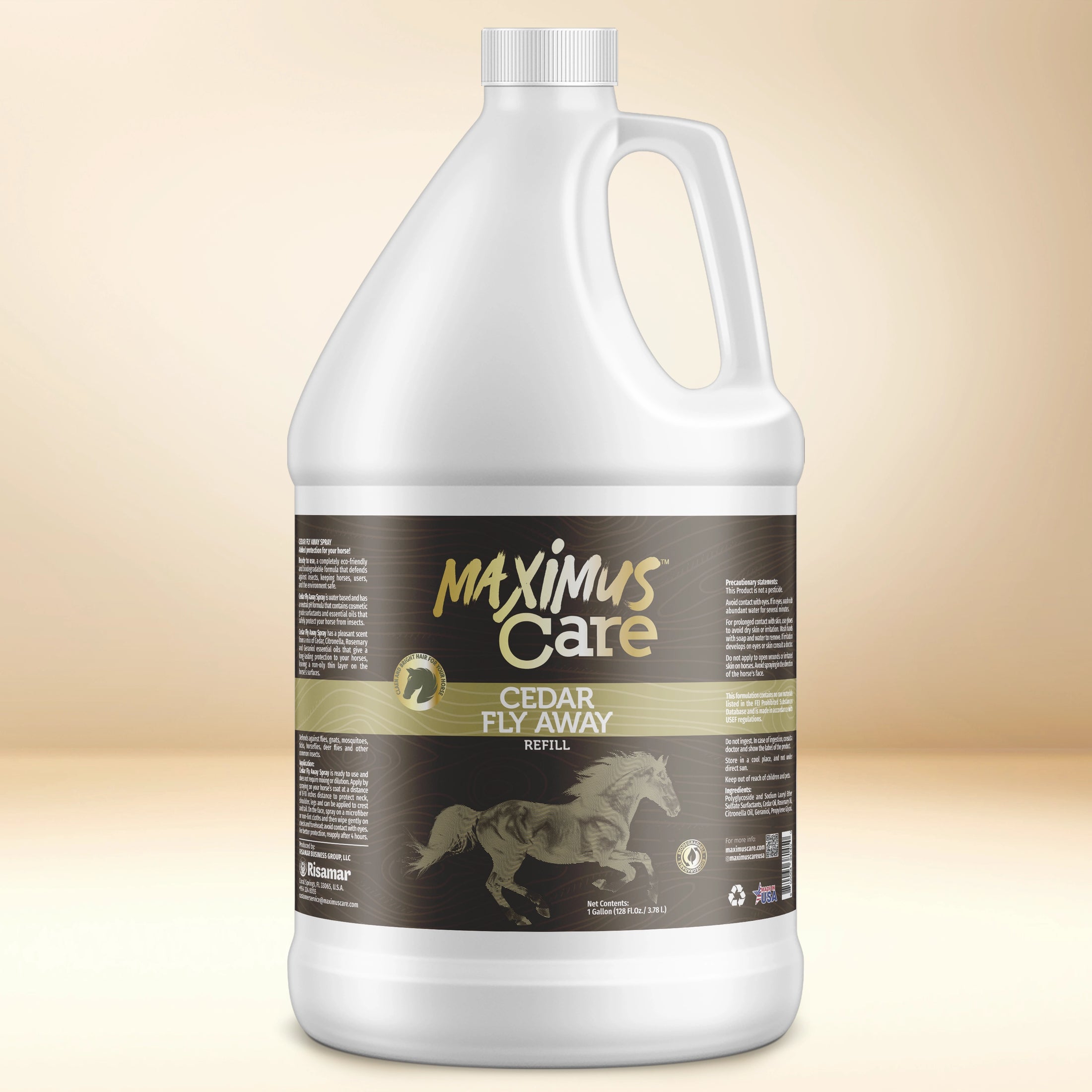 Cedar Fly for Horses Maximus Care – 1 Gallon