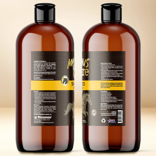 Shampoo Citronella Horse Maximus Care – 32 oz