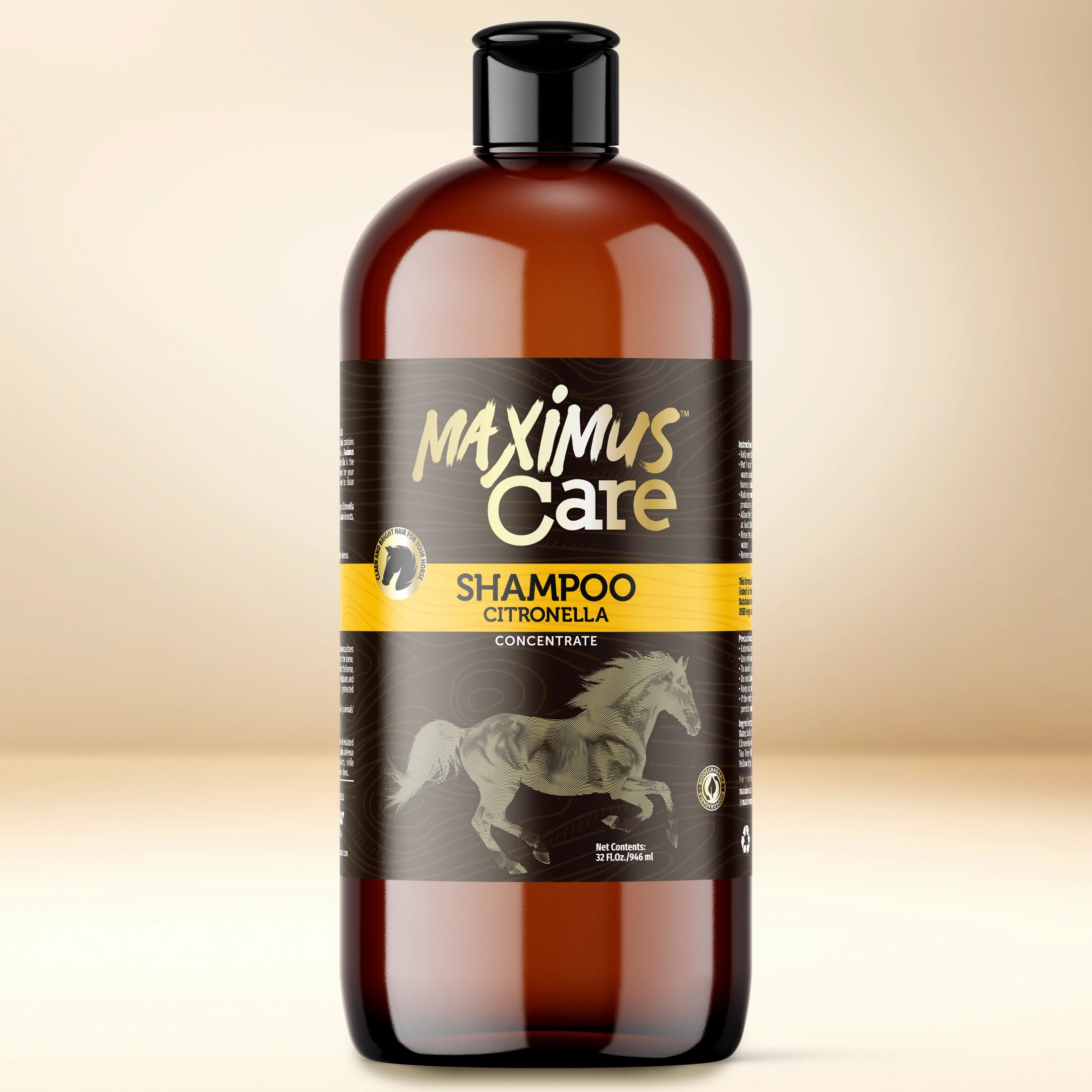 Shampoo Citronella Horse Maximus Care – 32 oz