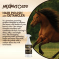 Load image into Gallery viewer, Horse Mane & Tail Detangler Spray Maximus Care – 32 oz | Tangle-Free Shine Solution
