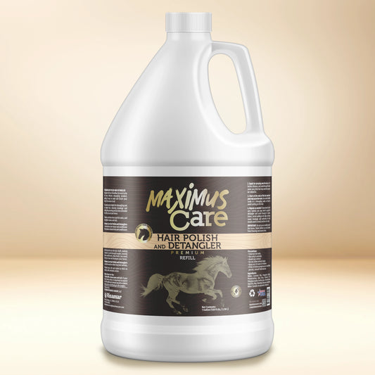 Horse Detangler Maximus Care – 1 Gallon | Tangle-Free Shine