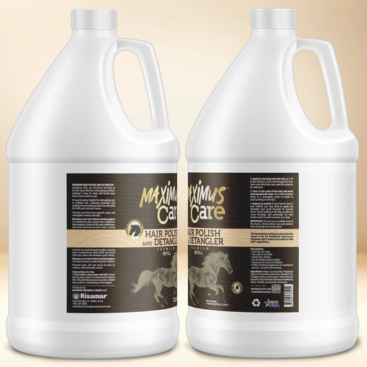 Horse Detangler Maximus Care – 1 Gallon | Tangle-Free Shine
