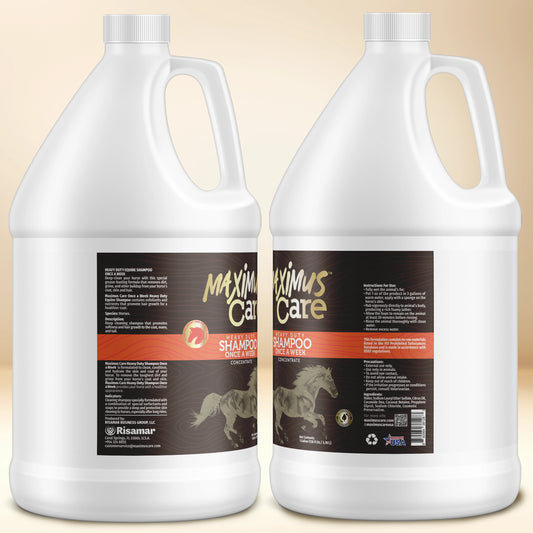 Shampoo Heavy Duty Horse Maximus Care – 1 Gallon | Deep Clean & Condition